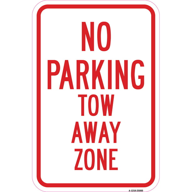 Made in The USA Protect Your Business & Municipality Parking 12 X 18 Heavy-Gauge Aluminum Rust Proof Parking Sign 